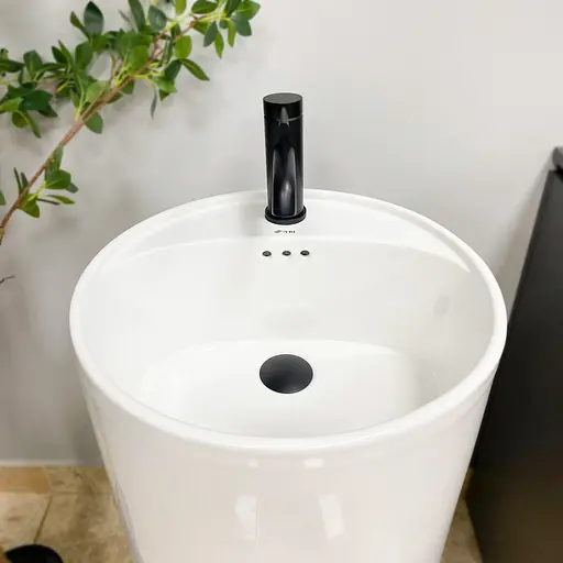 Умивальник підлоговий VBI Marsala white VBI-019010, білий - фото 6