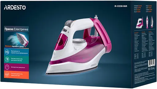 Праска з парою Ardesto IR-C2230-BUR - фото 7