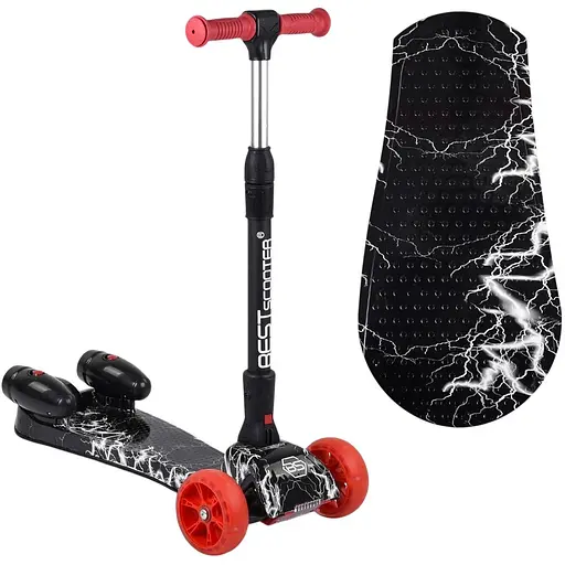 Дитячий самокат Best Scooter Maxi 80542 чорний