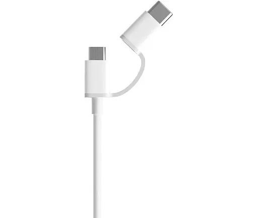 Кабель двойной Xiaomi Mi cable 2 in 1 мicro USB + Type-C SJV4082TY - фото 4