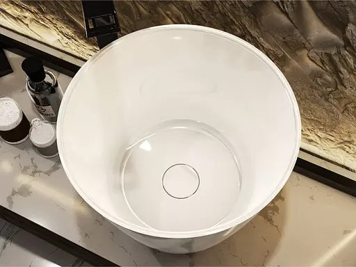 Умивальник Miraggio San Andreas глянсовий 0000236, Білий - фото 5