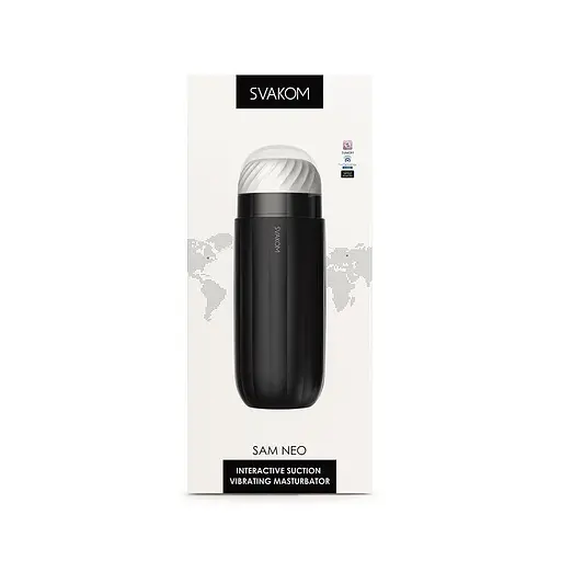 Интерактивный смарт-мастурбатор Svakom Sam Neo с вибрацией и посасыванием - фото 7