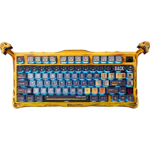 Клавіатура GravaStar Mercury K1 Pro TKL UA Yellow GSK1PRO_YLW (140624)