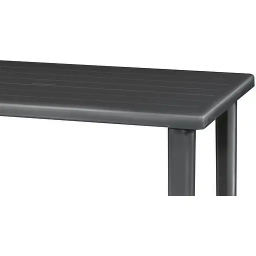 Стол для сада пластиковый Bica Marshall графит - фото 2