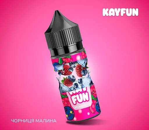 Набір компонентів для самозамісу сольової заправки Flavorlab Kayfun Чорниця Малина 30 мл, 0-50 мг (18730) - фото 2