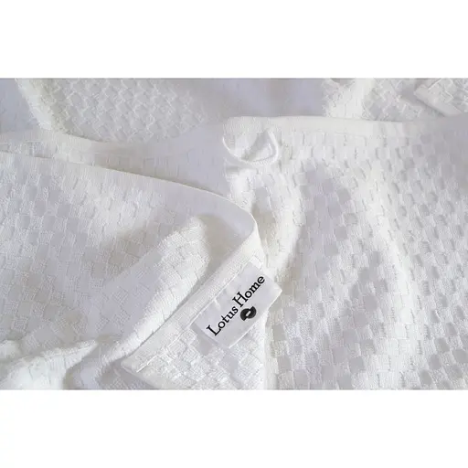Полотенце Lotus Home Larna белое 50х90 см (svt-2000022346122) - фото 7