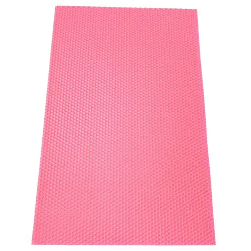 Вощина для виробництва свічок Bambi #4-рожева 410 х 260 мм - фото 1