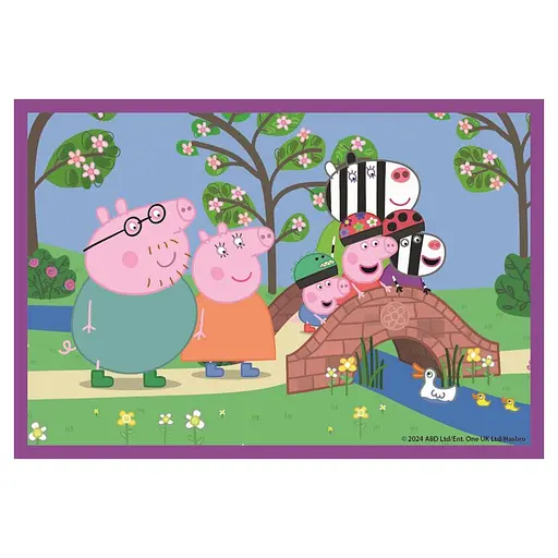 Кубики-пазл Clementoni Peppa pig 6 шт. (40659) - фото 8