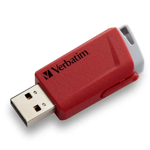 USB флеш накопичувач Verbatim 2x32GB Store 'n' Click Red/Blue USB 3.2 (49308) - фото 8