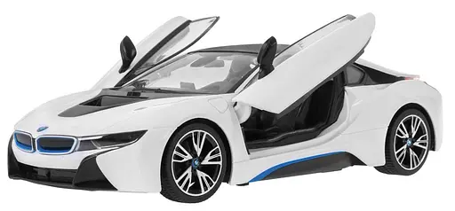 Машинка на управлінні BMW i8 1:14 RASTAR 71000 білий - фото 5