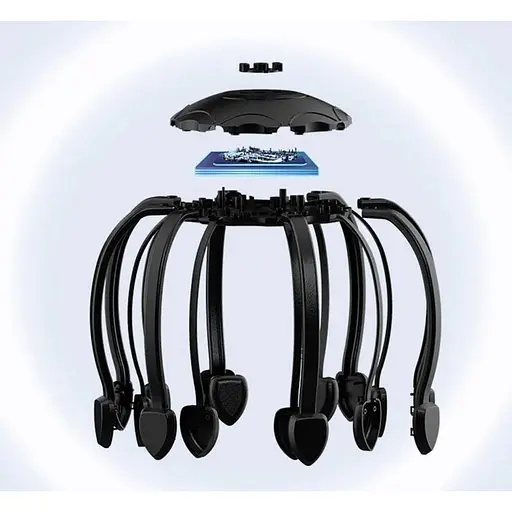Масажер для голови YMi Head Massager 4 Motor White [105678] - фото 2