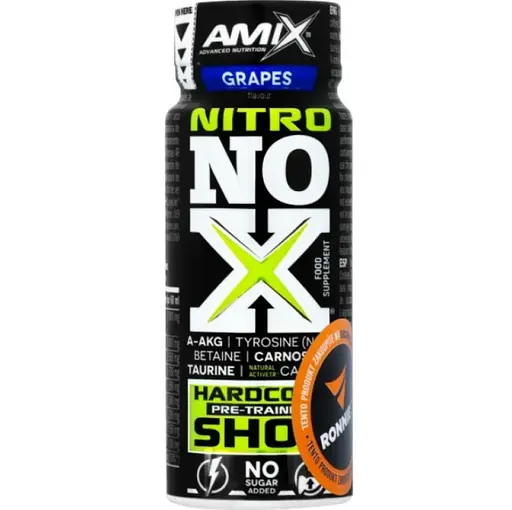 Передтренувальний комплекс Amix Nitro NOX Shot 1/20 Виноград 60 мл