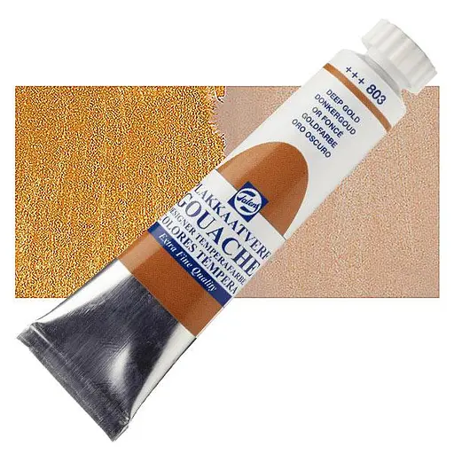 Фарба гуашева Talens (803) Золотий темний 20 мл Royal Talens - фото 1