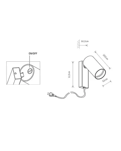 Бра Nowodvorski 7773 Mono I - фото 2