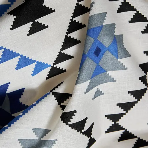 Комплект постельного белья Moon&Star Детский 110x140 см наволочки 2x40x60 см Blue Mosaic Бязь Gold Люкс - фото 4