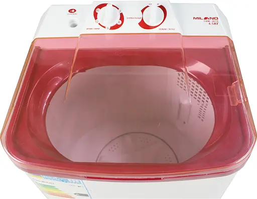 Стиральная машина Milano FWM-40 PA Red - фото 3