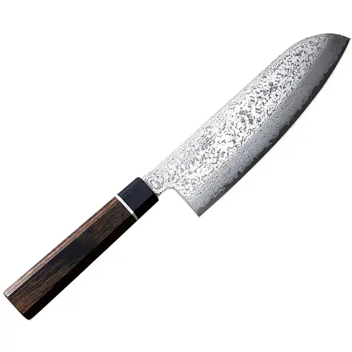 Кухонный нож Санток 167 мм Suncraft Senzo Black (BD-04)