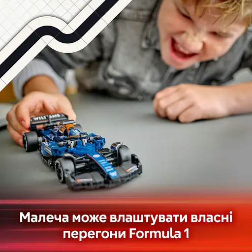 Конструктор LEGO Speed ​​Champions Автомобиль для гонки F1 Williams Racing FW46, 263 детали (77249) - фото 11