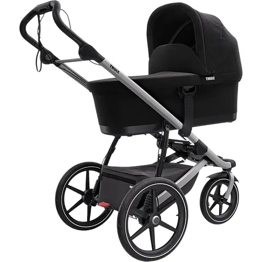 Детская коляска Thule Urban Glide 2 Grey Melange с люлькой (TH 10101965) - фото 5