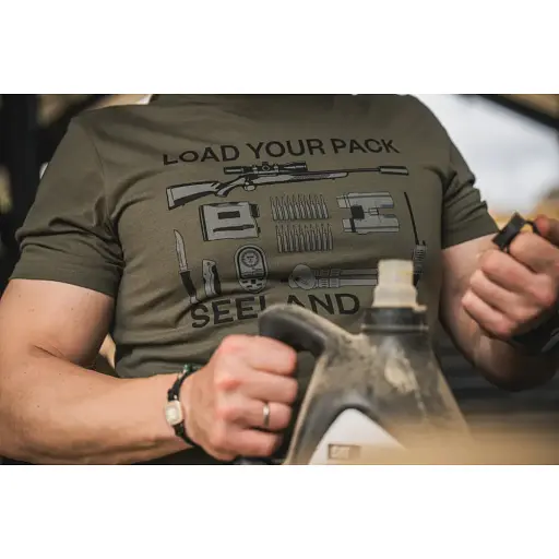 Футболка Seeland Packing T-shirt XL Зеленый - фото 6