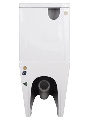 Напольный унитаз Qtap Crow Eco Rimless с сиденьем Slim Duroplast/ Soft-close/ Quick Release QTCRO27W48750 - фото 7