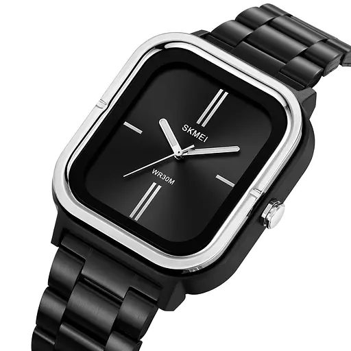Наручний годинник чоловічий Skmei 2275 Black Silver, 2275BKSI (18374) - фото 2