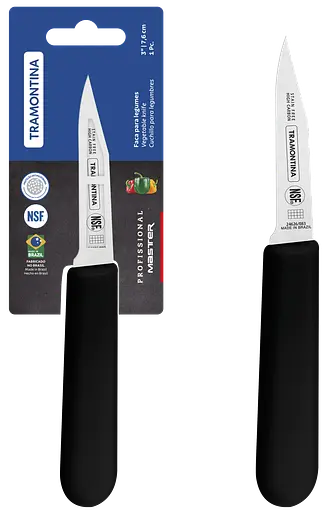 Ніж для овочів Tramontina Profissional Master black 76 мм kuh0016575 - фото 2