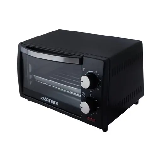 Духовка ростерна Astor CZ-2109 міні-піч 9 л чорна - фото 3