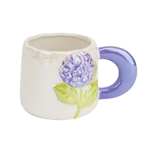 Чашка Elisey Синяя гортензия 400 мл синий (4013-008) - фото 2