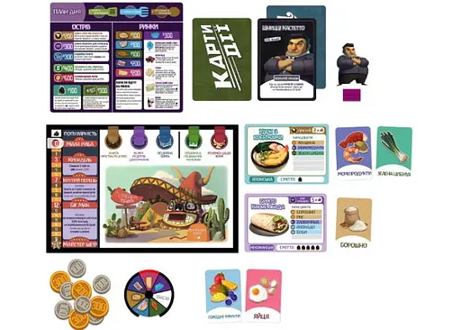 Настольная игра Нова Ера Битва ресторанов (Rival Restaurants) (укр.) (ВР_БР) - фото 6