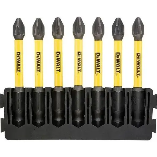 Касета з бітами DeWalt FlexTorq L=57 мм біта Рh2 - 7 шт. (DT70817)
