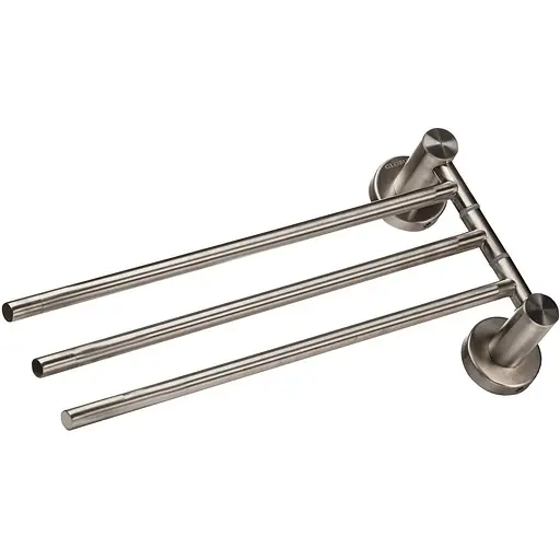 Тримач для рушника Globus Lux SS 8431-3 хром матовий - фото 1