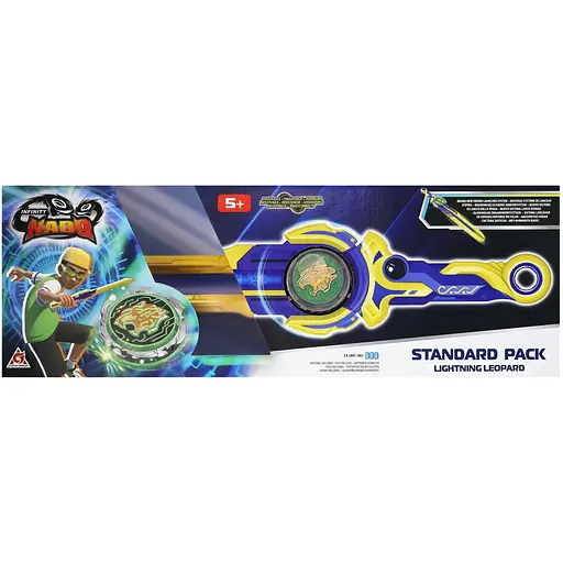 Infinity Nado Дзиґа VI серія Standard Pack Lighting Leopard Сліпучий Леопард