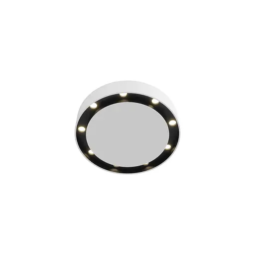 Стельова люстра Skarlat RSLC78073 9×1.5W WH+BK 4000K - фото 1