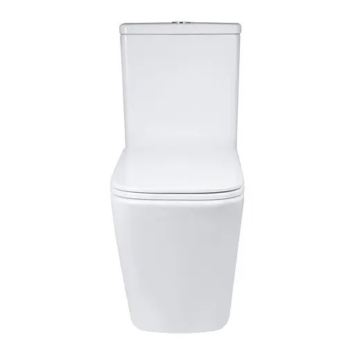 Унитаз напольный Qtap Tern Ultra Quiet безободковый с сиденьем Soft-Close QT17222175AUQ1W White, Белый - фото 11