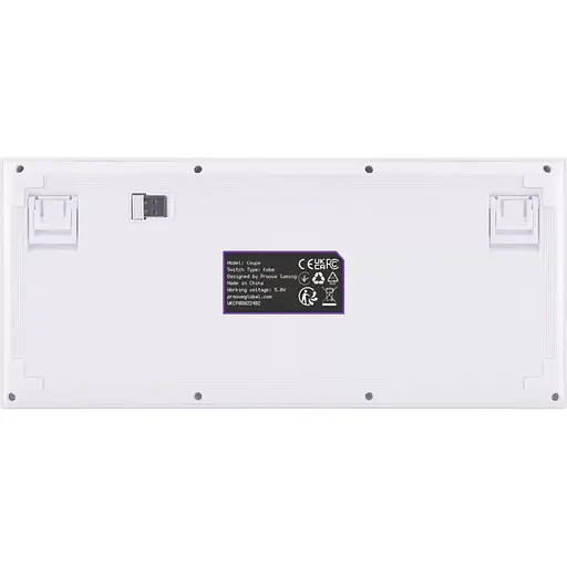 Клавіатура Proove Gaming Coupe (Ukraine Layout) White Purple (WKCP00022404) - фото 4