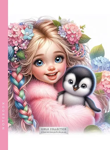 Блокнот, 60 г, інтегральний, 143x200 мм, 64 аркуші, клітинка, матова ламінація, дизайн 24370