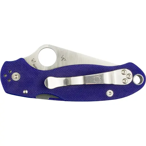 Нож Spyderco Para 3 Dark blue - фото 3