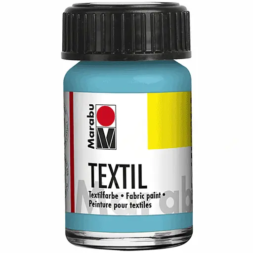 Фарба для світлих тканин (091) Лагуна 15 мл Marabu - фото 1