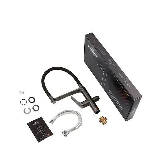 Смеситель для кухни Kroner KRP Graz - GRP03815 Графит - фото 9