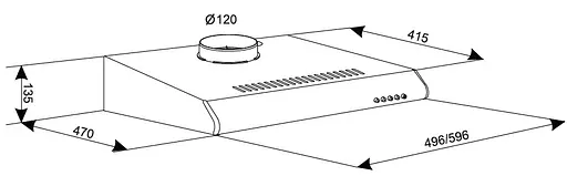 Вытяжка Eleyus Line I 60 IS (6253774) - фото 5