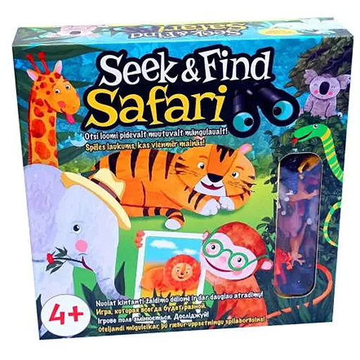 Настільна гра Tactic Шукай та знаходь: Сафарі (Seek & Find Safari) (мульті) (58007) - фото 1