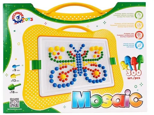 Мозаика 7 ТехноК 300 деталей