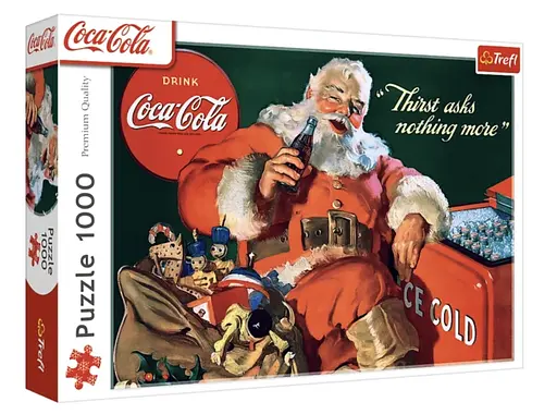 Пазл "Coca-Cola. Подарунки від Санта Клауса" 1000 елементів 10921 Trefl, в коробці (5900511109214) - фото 1
