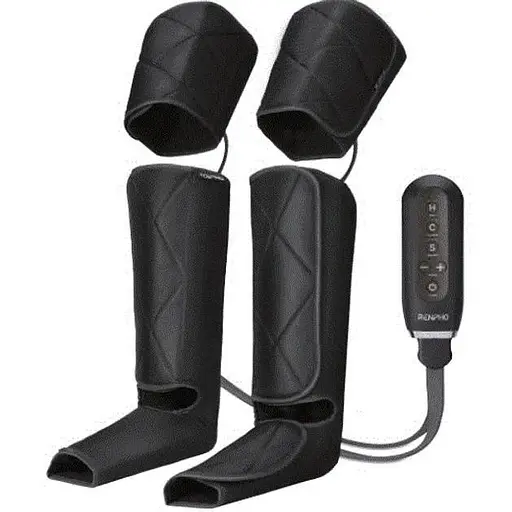 Компрессионный термомассажер Renpho RP-ALM079H для ног с вибрацией и подогревом 3 режима