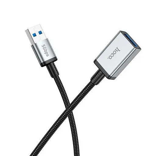 Кабель удлинитель USB3.0 to USB (F) — Hoco US10 5Gbit/s 0.5 метра - фото 3
