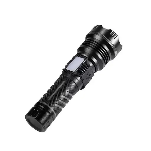 Ручной фонарь BL-A93-GT200 + COB zoom + PowerB + Type-C + 26650 - фото 2