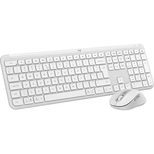 Комплект (клавіатура + миша) Logitech Signature Slim MK950 Off-White UA (920-012491) [122955] - фото 2