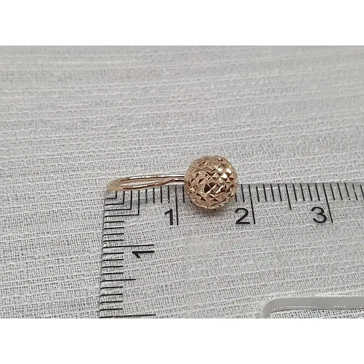 Золоті сережки Favoritum Кулі. 210248_7_А - фото 5