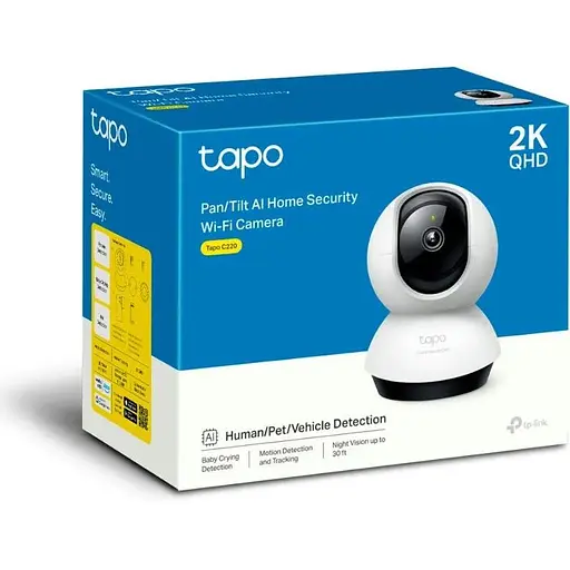 IP-камера TP-Link Tapo C220 4MP N300 microSD motion detection - фото 10